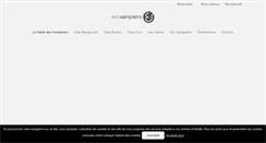 Desktop Screenshot of latabledescordeliers.com